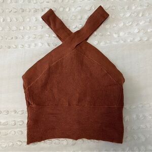 Abercrombie Ottoman Twist Knit Tank